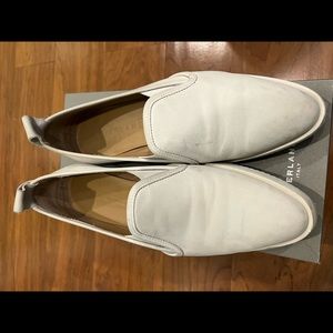 Everlane Street Shoe in Chalk Nubuck Leather WMN US 7 *Original shoe box